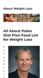 Mobile Screenshot of aboutweightloss.org